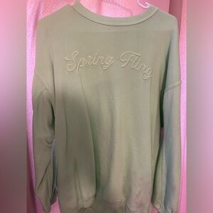 Aerie Light Green Pullover